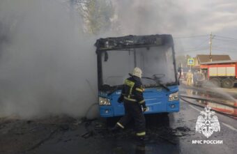 В Твери прокомментировали происшествие с загоревшимся пассажирским автобусом