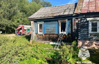 На пожаре в Твери обнаружили тело человека
