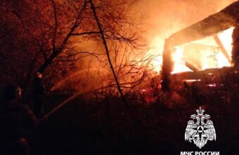 В Тверской области сгорел частный дом