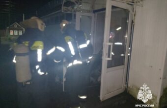 Ночью в Тверской области загорелся магазин Ночью в Тверской области загорелся магазин