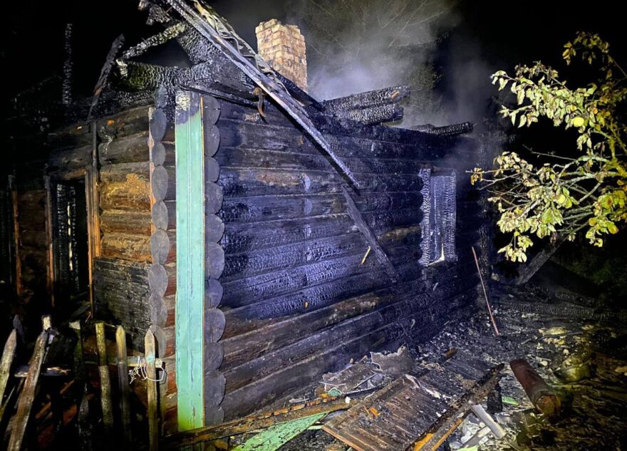 Тело мужчины нашли при тушении пожара в Тверской области