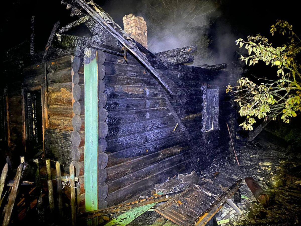 Тело мужчины нашли при тушении пожара в Тверской области