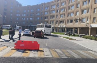 Водитель "Хёндая" сбил женщину на зебре в Твери Водитель "Хёндая" сбил женщину на зебре в Твери