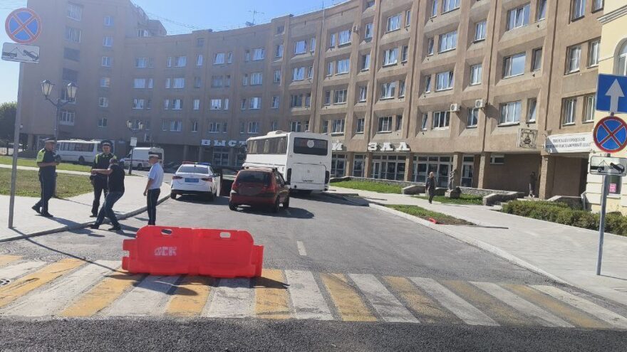 Водитель "Хёндая" сбил женщину на зебре в Твери