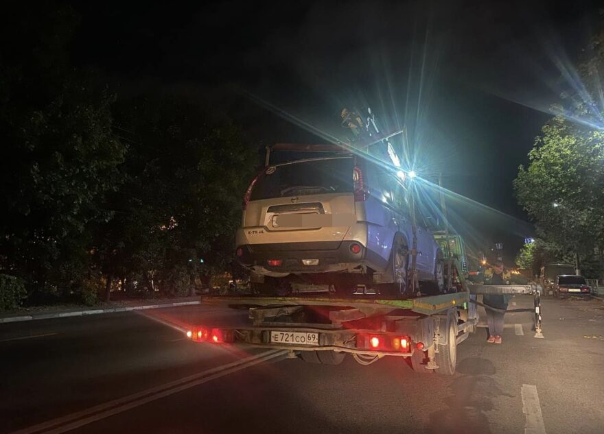 За выходные в Твери поймали 10 пьяных водителей