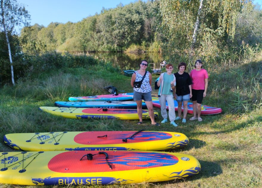 Торопецкие библиотекари отправились в путешествие на сапах