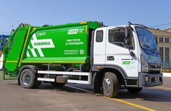 В российских мусоровозах появятся мультимедиа и спальное место