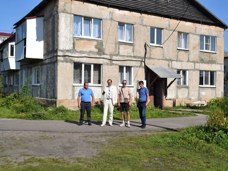 В Оленинском округе Тверской области продолжается капремонт жилых домов