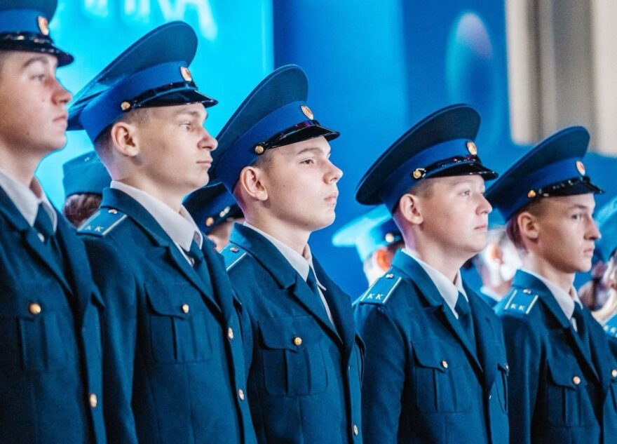 В Твери состоялось посвящение в кадеты ФСБ России учеников Центра образования имени Александра Атрощанка