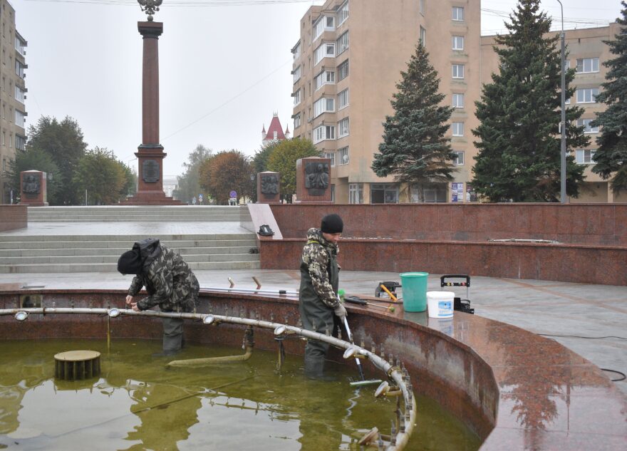 Тверь до весны прощается с фонтанами
