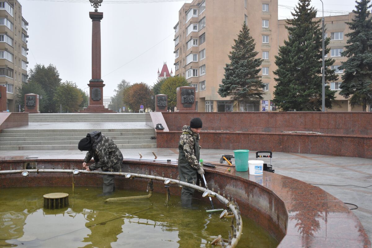 Тверь до весны прощается с фонтанами