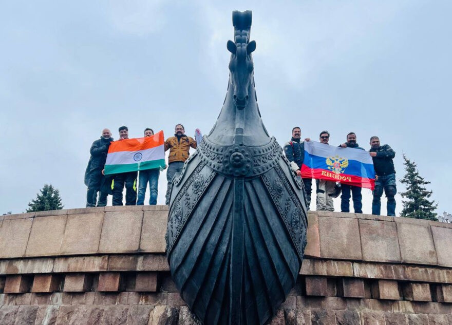 Тверь встретила участников VI российско-индийского мотопробега в честь Афанасия Никитина Тверь встретила участников VI российско-индийского мотопробега в честь Афанасия Никитина