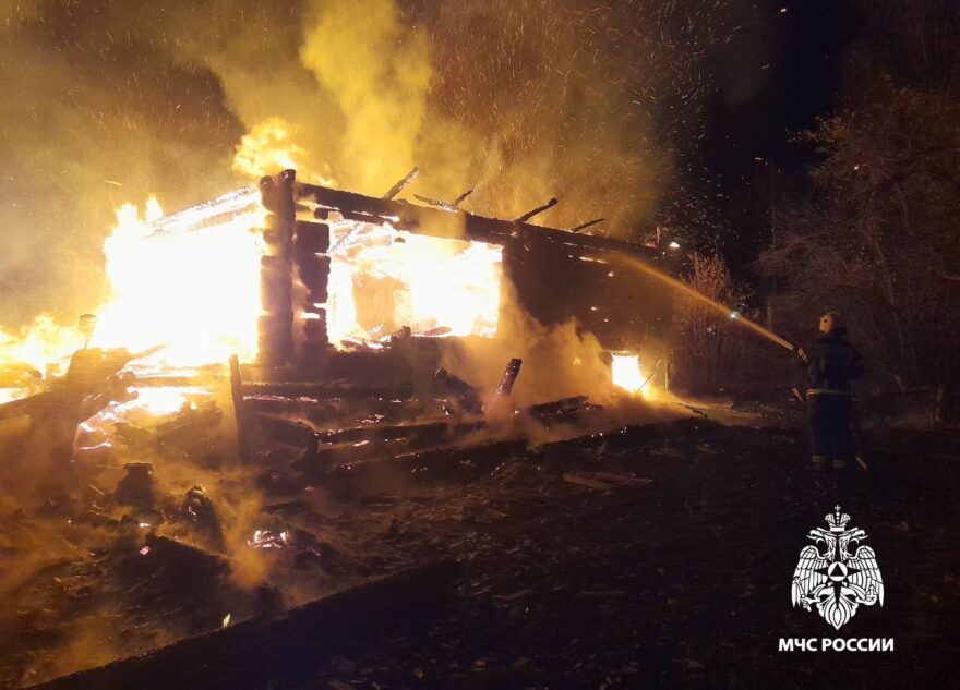 В Тверской области сгорел еще один дачный дом
