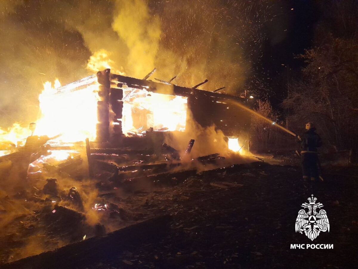 В Тверской области сгорел еще один дачный дом