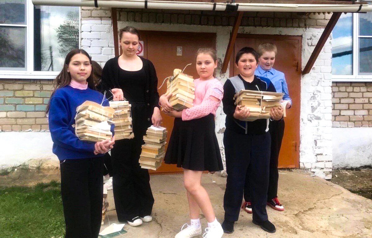 Больше 6 тонн макулатуры собрали школы Тверской области