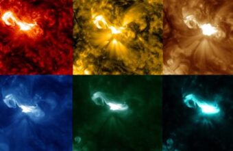 Ночью на Солнце произошла удивительная вспышка Ночью на Солнце произошла удивительная вспышка