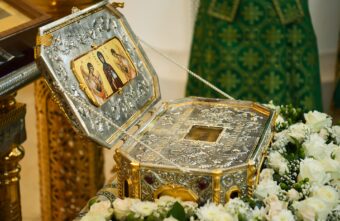 Игорь Руденя принял участие в торжественной встрече ковчега с частицей мощей преподобной Ефросинии Полоцкой Игорь Руденя принял участие в торжественной встрече ковчега с частицей мощей преподобной Ефросинии Полоцкой