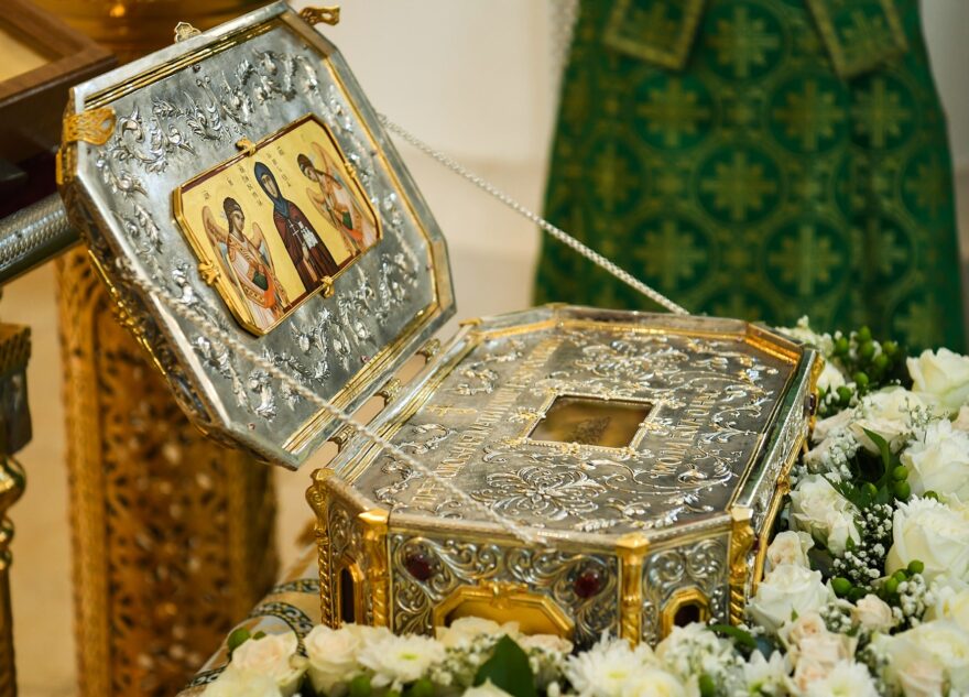 Игорь Руденя принял участие в торжественной встрече ковчега с частицей мощей преподобной Ефросинии Полоцкой