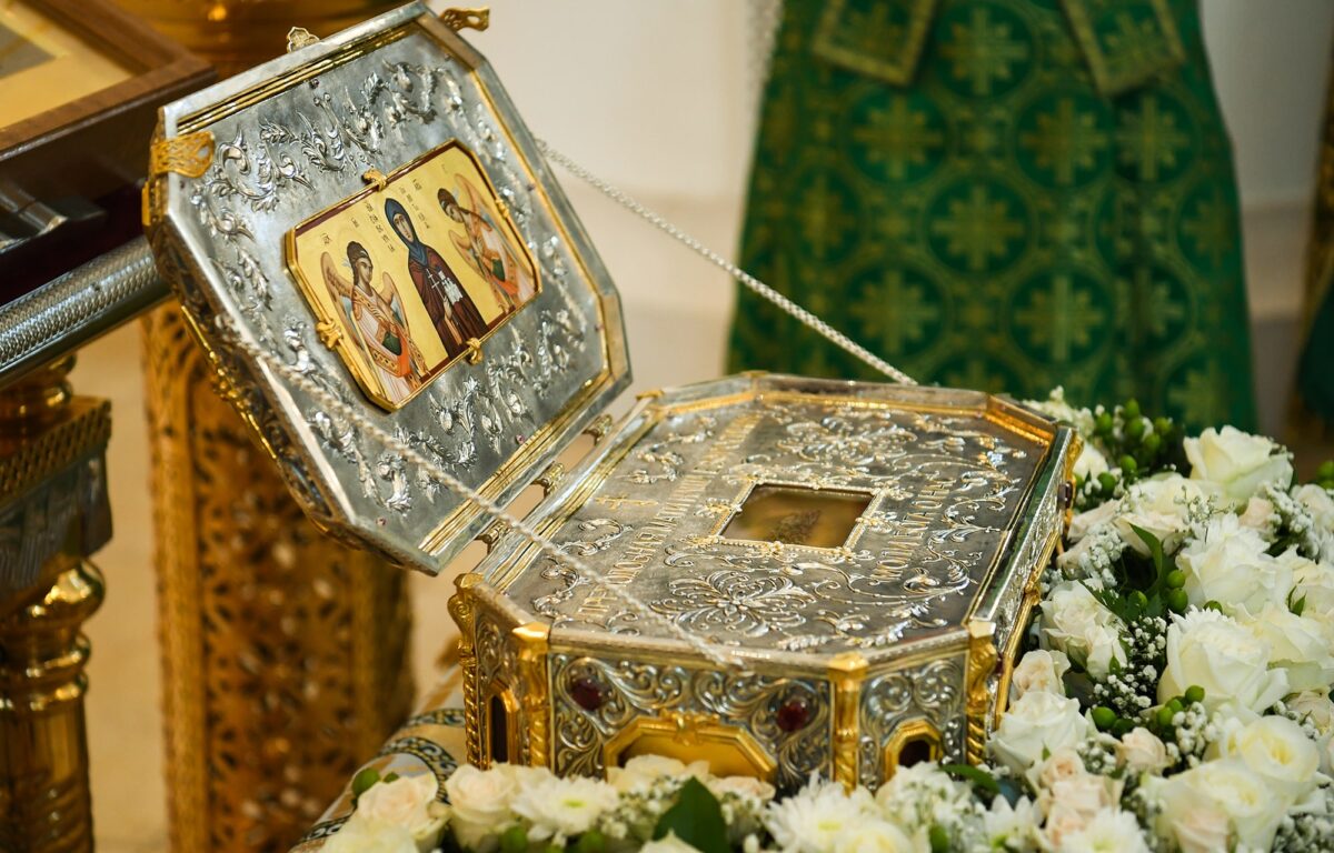 Игорь Руденя принял участие в торжественной встрече ковчега с частицей мощей преподобной Ефросинии Полоцкой