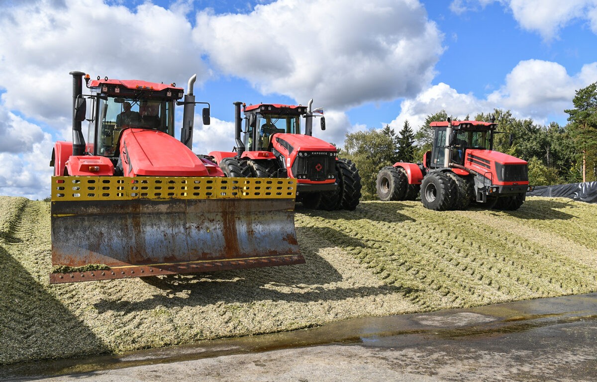 В Тверской области завершается заготовка кормов для сельского хозяйства