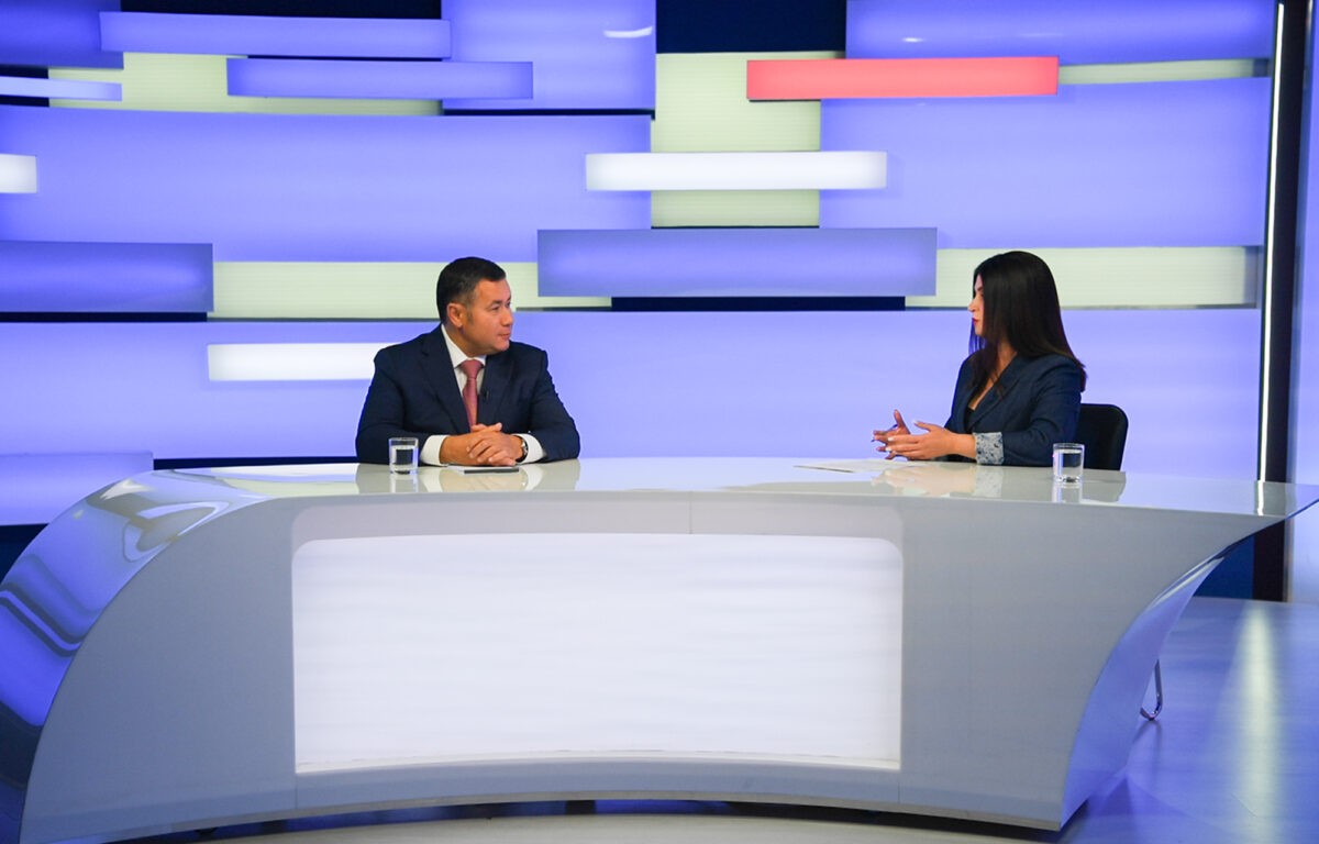 31 октября губернатор Игорь Руденя ответит на актуальные вопросы в прямом эфире 