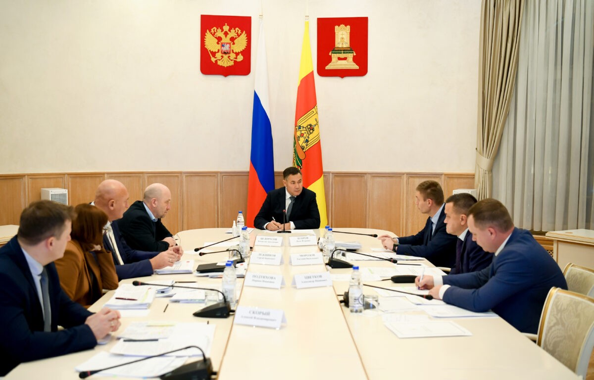 В правительстве Тверской области обсудили ход восстановительных работ в Торопце