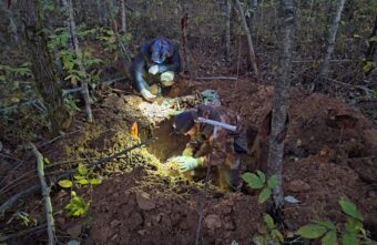 В Тверской области нашли останки двух неизвестных бойцов РККА