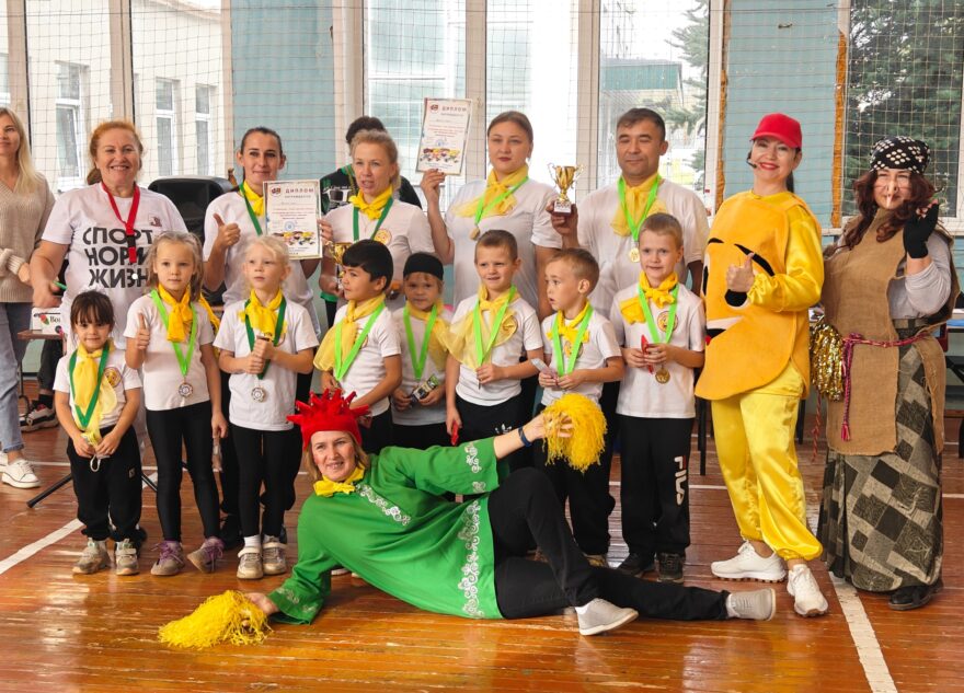 Спортивный фестиваль собрал в Лихославле детей и воспитателей