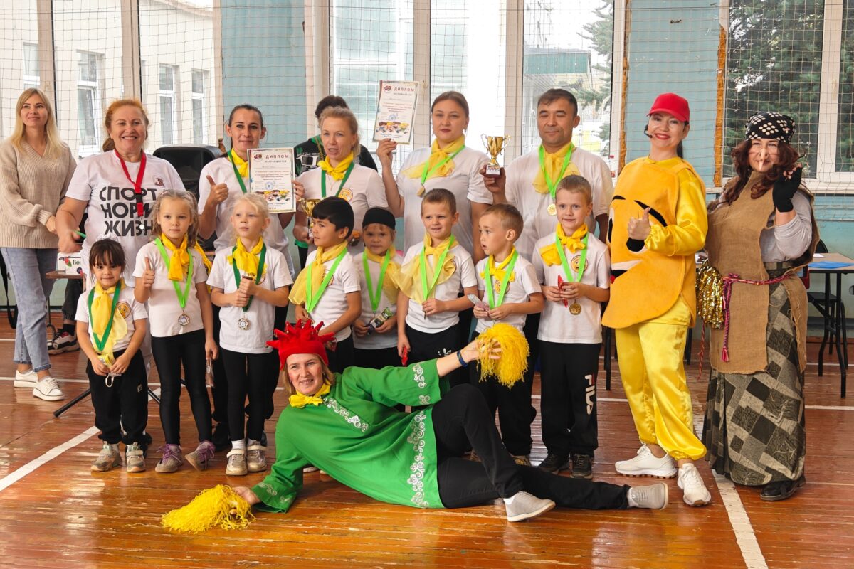 Спортивный фестиваль собрал в Лихославле детей и воспитателей