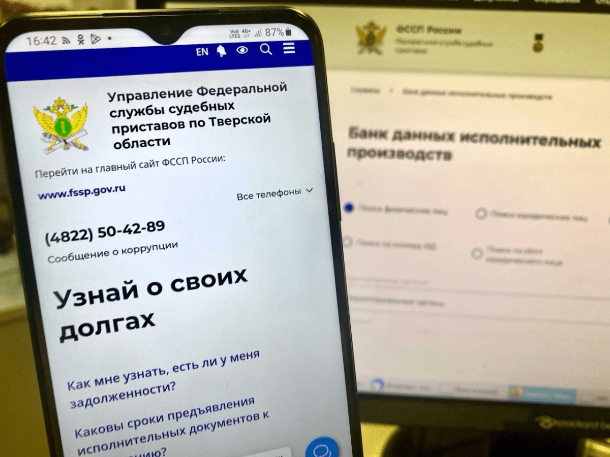 Узнать о своих долгах жители Тверской области могут дистанционно Узнать о своих долгах жители Тверской области могут дистанционно