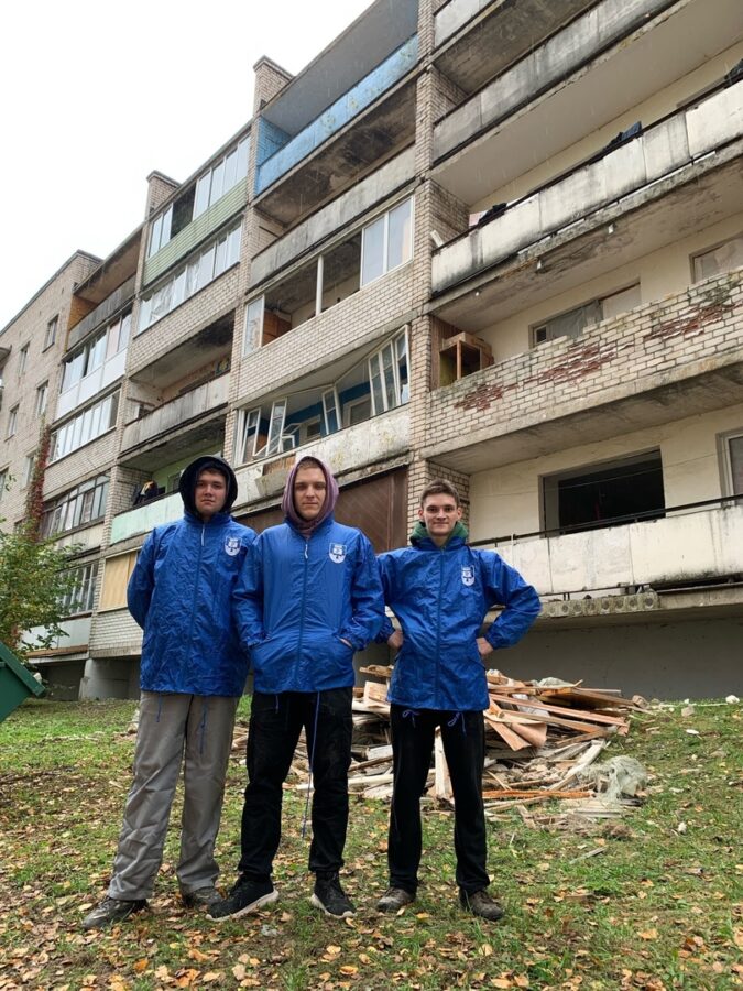 Студенты Тверского Политеха помогают торопчанам восстановить жилье