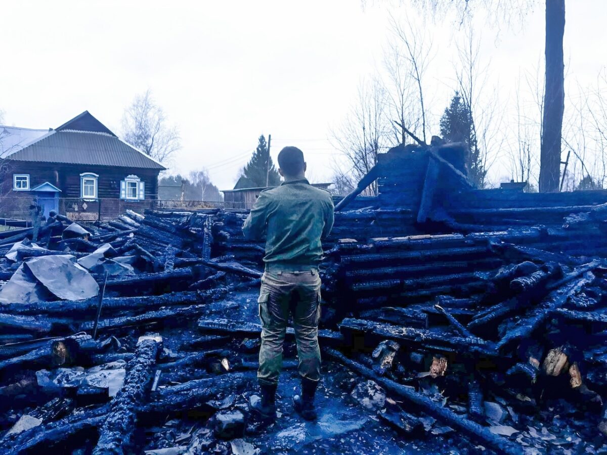 В Тверской области проводится проверка по факту гибели мужчины при пожаре