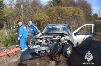 При ДТП в Тверской области пострадал человек
