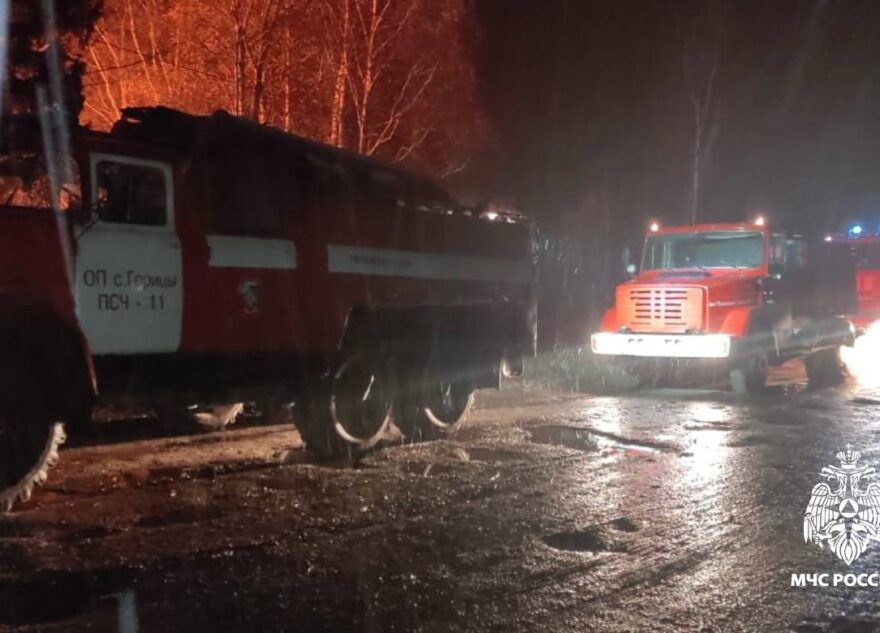 В Тверской области на пожаре найдено тело мужчины