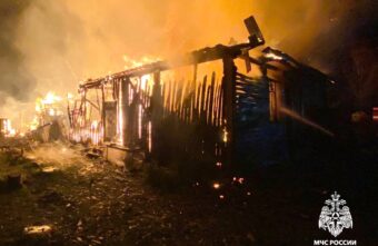 Вечером в Тверской области полностью сгорела дача Вечером в Тверской области полностью сгорела дача