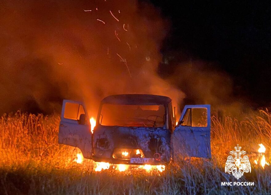 В городе Тверской области за день сгорели два автомобиля