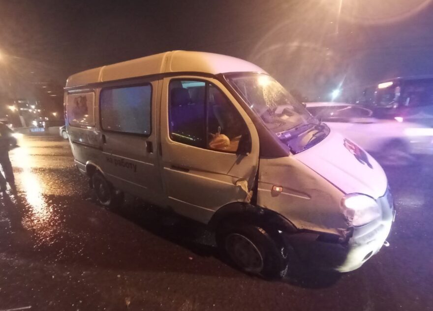 Из-за массового ДТП в Твери образовалась пробка