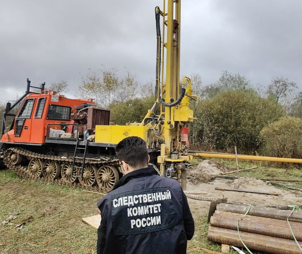 В Тверской области пострадал мужчина, работавший с буровой установкой