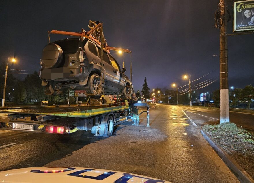 8 пьяных водителей поймали за выходные в Твери