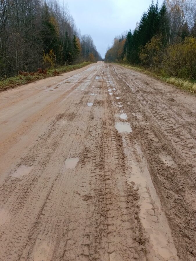 Жителей Тверской области предупредили об опасной дороге