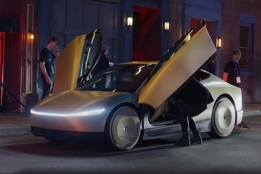 Компания Tesla представила роботакси без руля и педалей Компания Tesla представила роботакси без руля и педалей