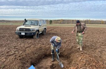 В Тверской области нашли останки восьми красноармейцев и их личные вещи