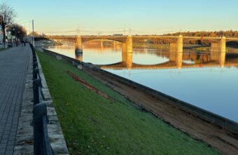 В центре Твери перекопали всю набережную