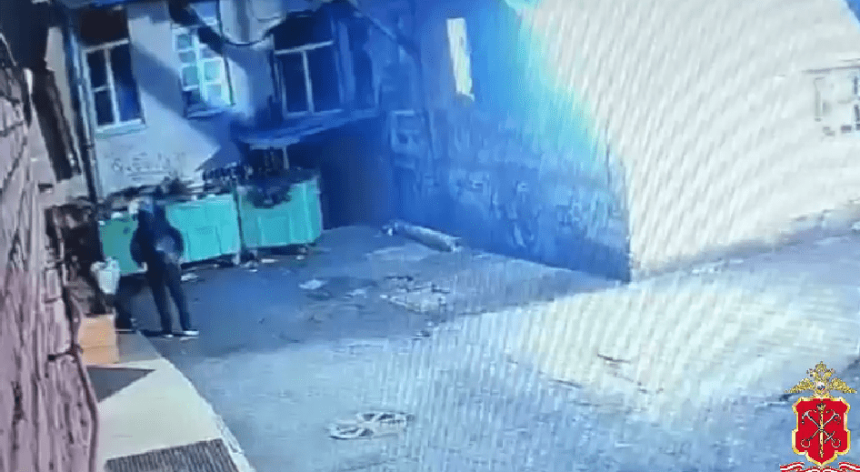 Опубликовано видео жуткого преступления, которое совершил задержанный в Тверской области мужчина