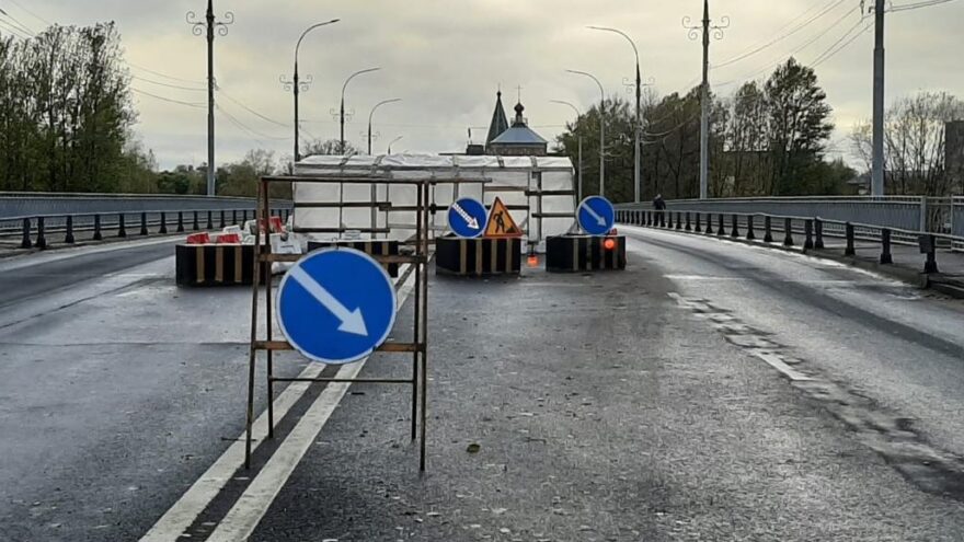 В Твери на мосту через Тверцу изменится схема движения