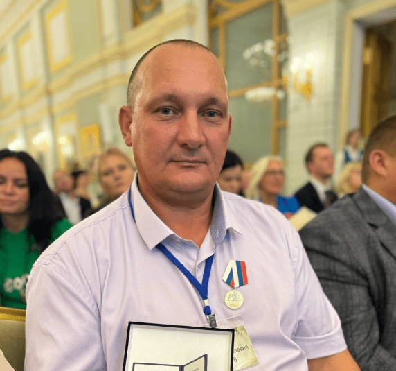 Отец Героя России из Тверской области удостоен медали общественного признания