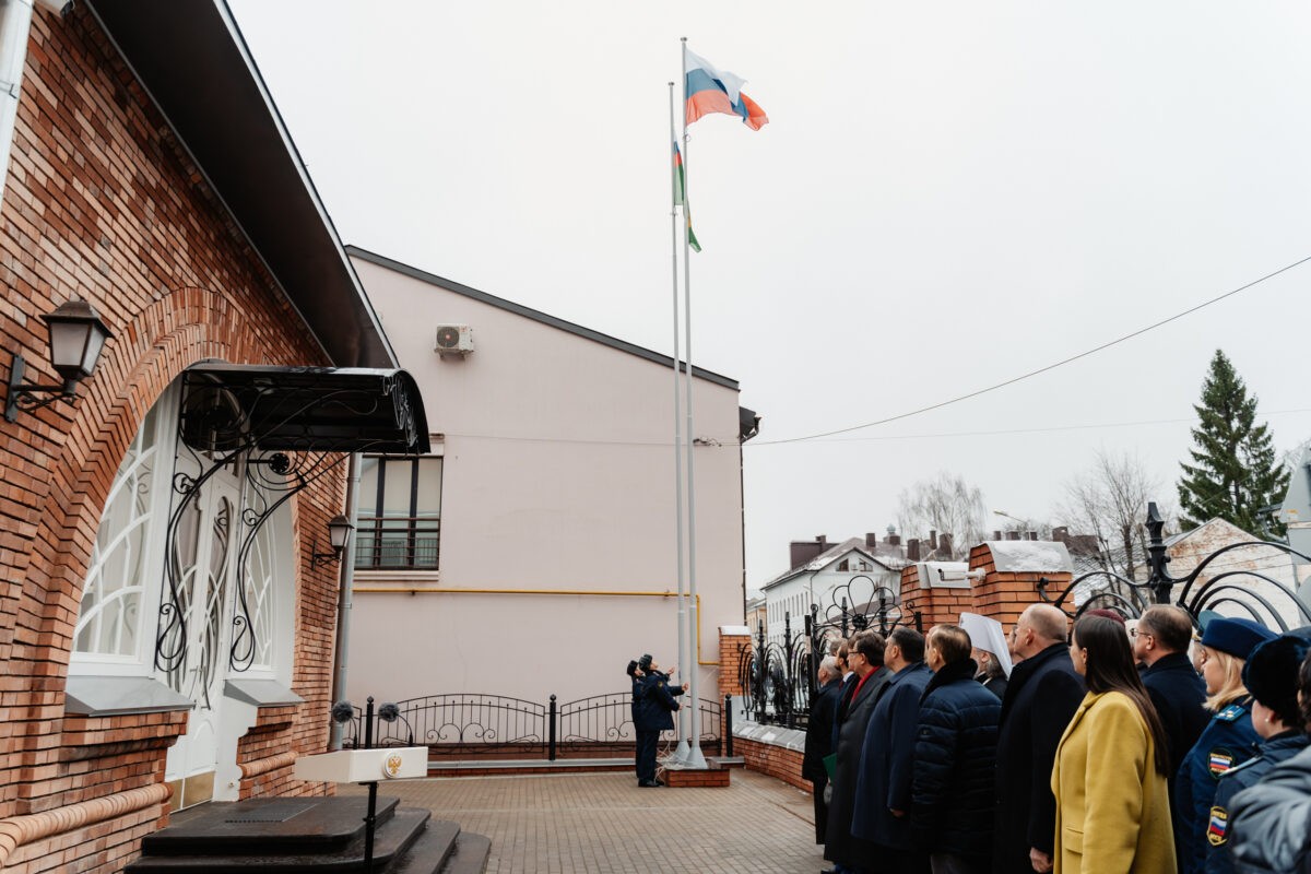 В Твери открыли в отреставрированном памятнике архитектуры офис Управления Министерства юстиции РФ