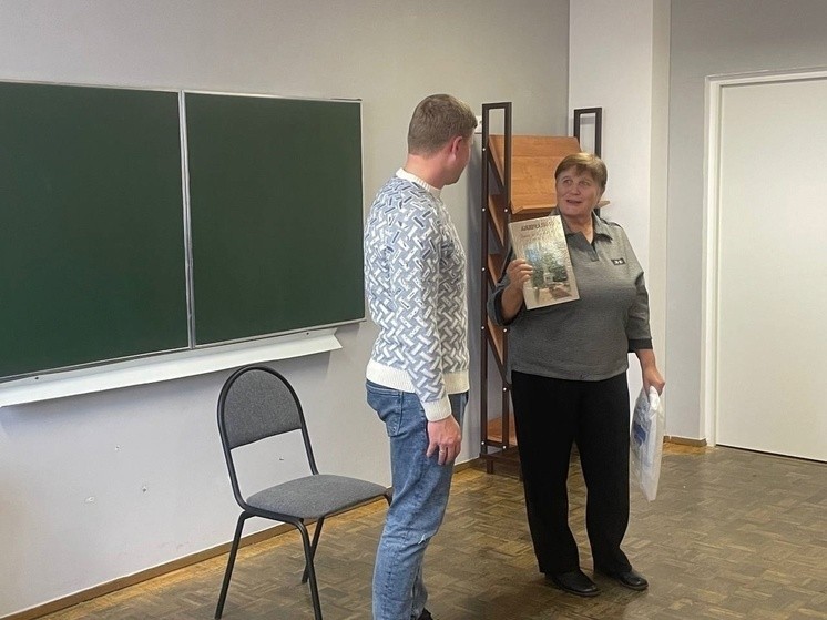 Андреапольские юнармейцы встретились с выпускником школы, участником СВО