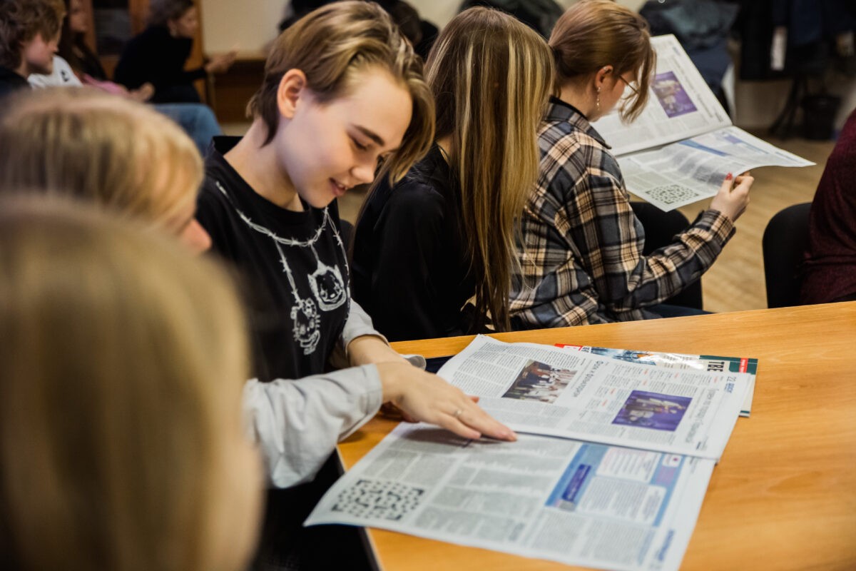 В гостях у журналистов РИА «Верхневолжье» побывали будущие «акулы пера и камеры»