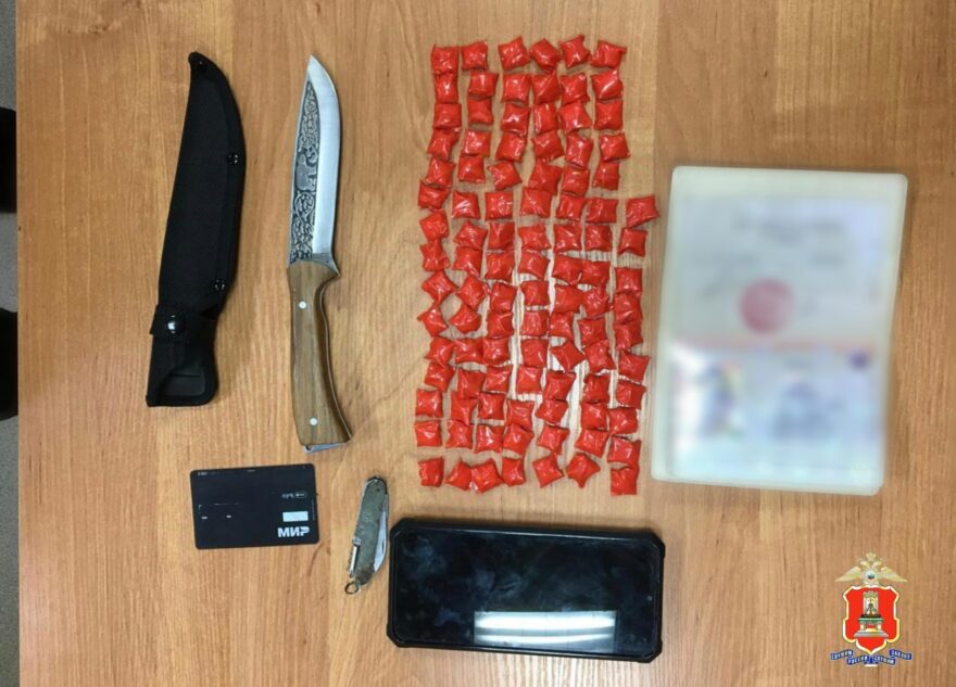 В Твери задержали двух наркокурьеров из Московской области